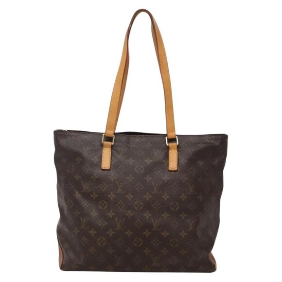 LOUIS VUITTON Monogram Cabas Mezzo Tote Bag M51151 LV Auth 140705 - Picture 1 of 16